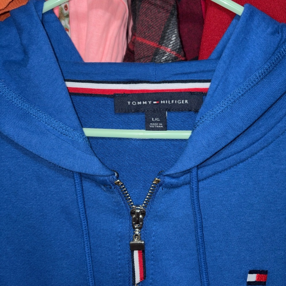 Tommy Hilfiger Royal Blue Hoodie - Picture 2 of 3